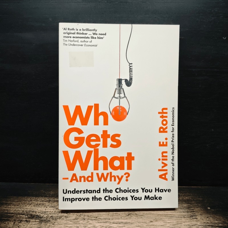 Who Gets What-And Why? - Alvin E.Roth 🏷️1181487