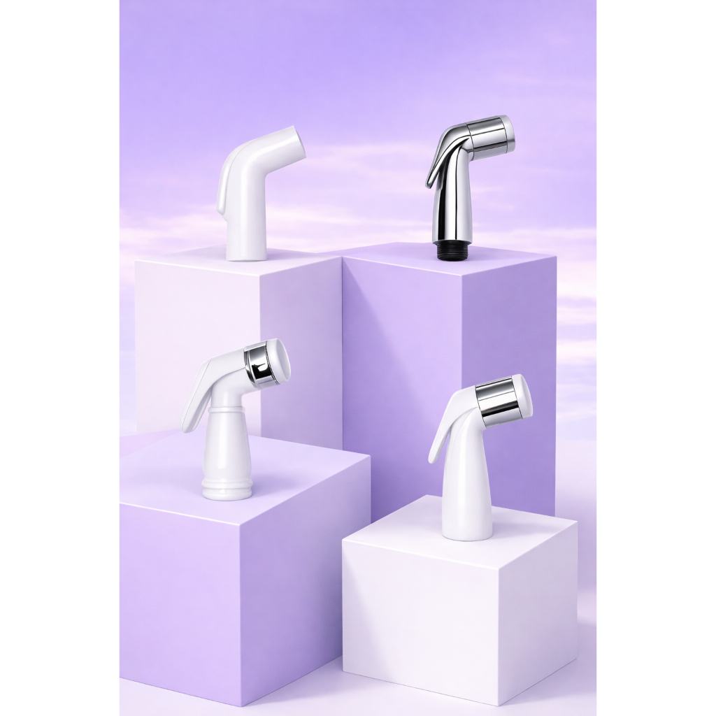 “ส่งทันที – ส่งด่วน” (เฉพาะหัวฉีดชำระ) Rinse-Quik รองรับแรงดันน้ำได้สูง สายน้ำนุ่มและแรง สบายต่อผิวหนัง