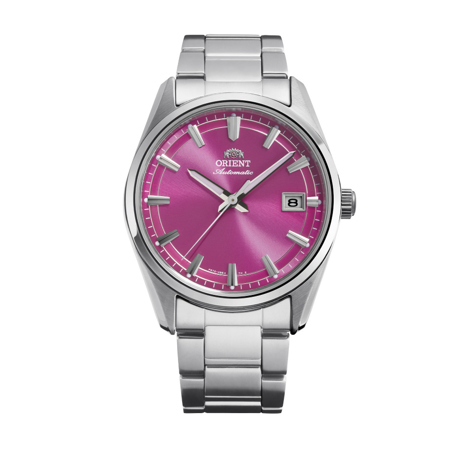 Orient Stretto Date นาฬิกาสายเหล็ก (RA-AC0R07P) Limited