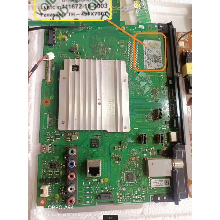ชุดรวม เมนบอร์ด Panasonic  รุ่น TH-49FX700T 🔥อะไหล่แท้ของถอด/มือสอง🔥