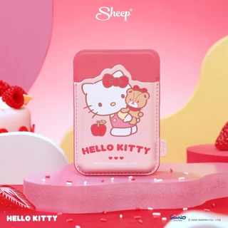 [MS Wallet Hello Kitty] Hello Kitty Collection MS Wallet ที่ใส่บัตรแม่เหล็กแปะหลังโทรศัพท์ สำหรับเคสแม่เหล็ก ลายคิตตี้