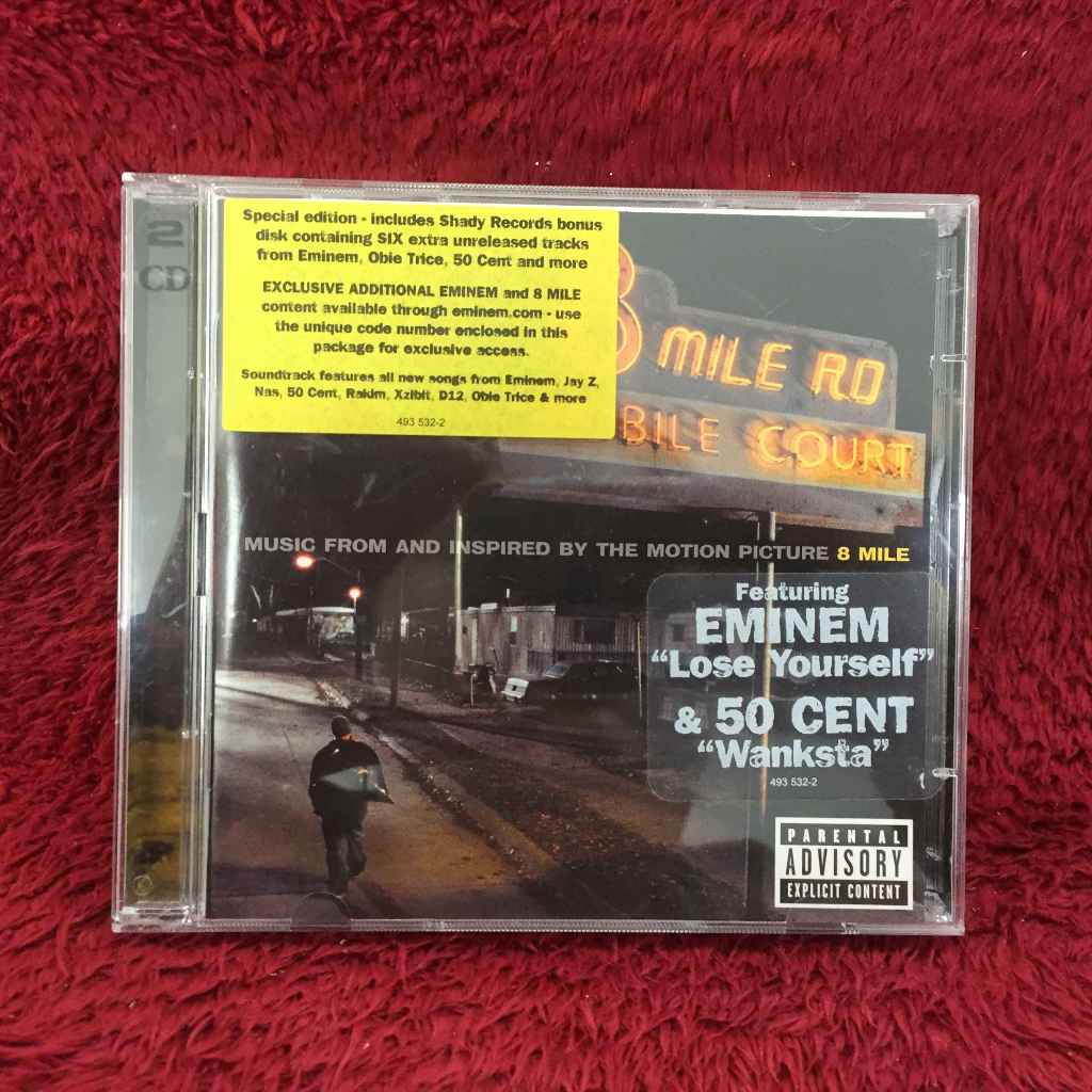 2CD Music From And Inspired By The Motion Picture 8 Mile สภาพตามรูปปก AA276-144