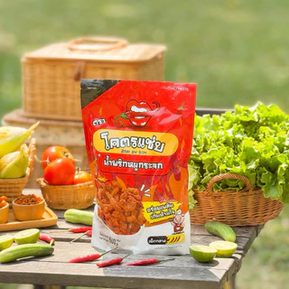 แพ็คเกจใหม่ รวม น้ำพริกหมูกระจก ขนาด 500 กรัม