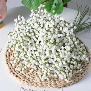 ช่อดอกยิปโซปลอม ยาว 30cm จัดช่อง่ายขึ้น แซมดอกไม้ปลอม