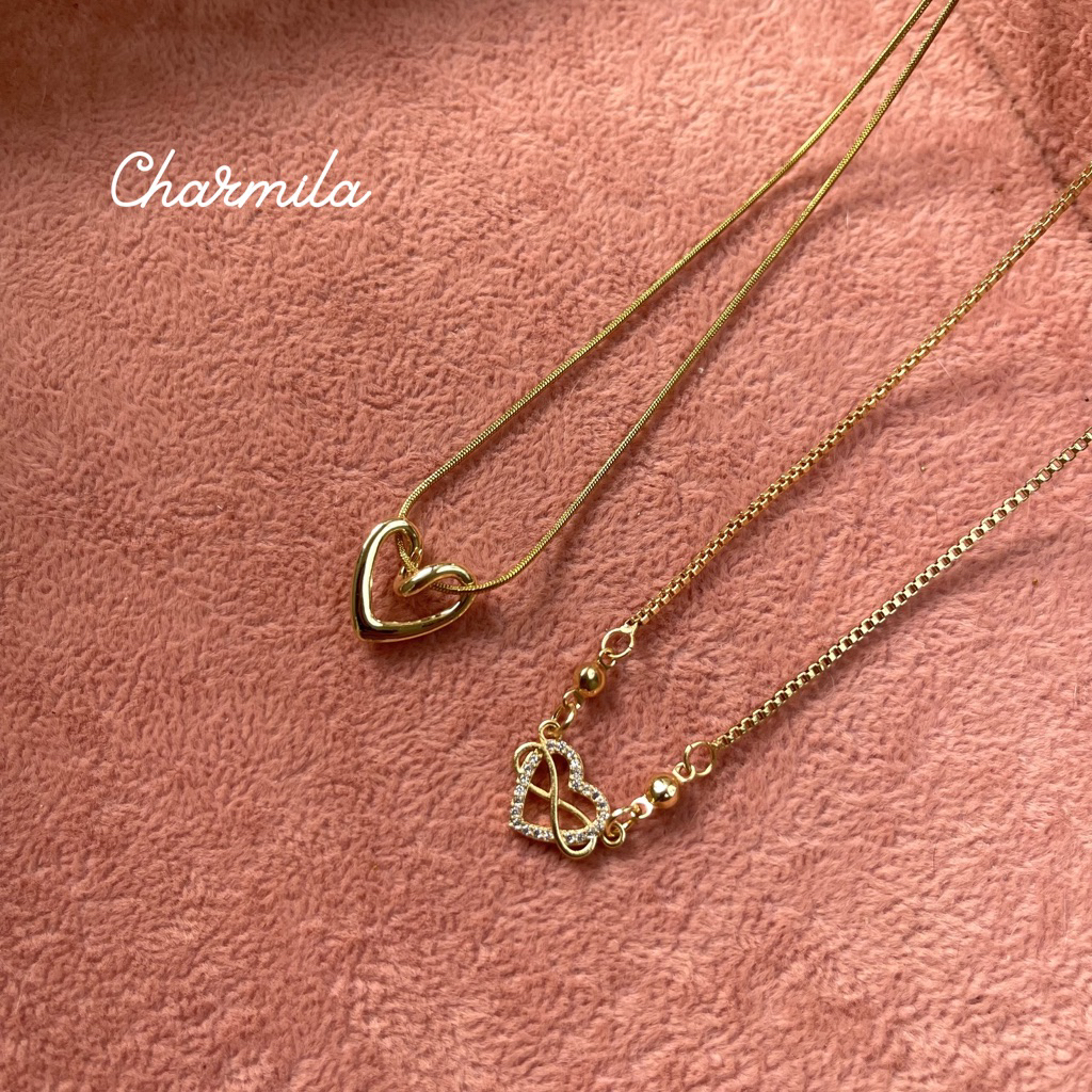 Charmila - Basic Love (สร้อยคอหัวใจ)