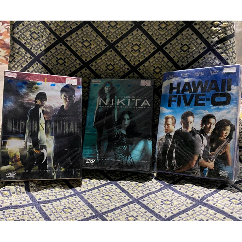 DVD สะสมเก่า คาห่อปกซีลไม่ผ่านการใช้งาน