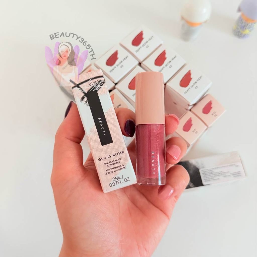 💋2ml(มีกล่อง)&EXP.4/208💋 Fenty Beauty  Gloss Bomb Universal Lip Luminizer