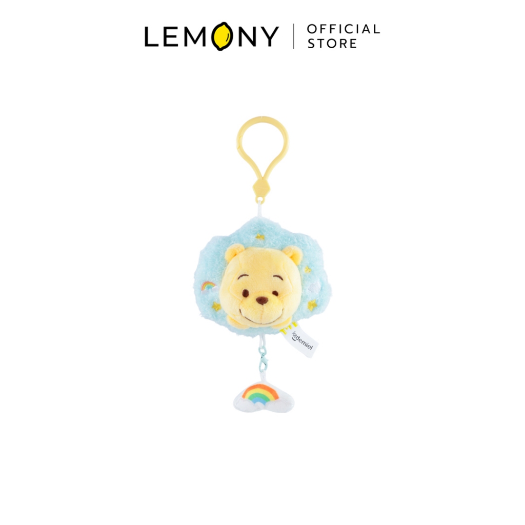 LEMONY พวงกุญแจหมีพูห์ ซีรีส์ Cloud ขนาด 9.5 ซม. Disney Winnie the Pooh Collection
