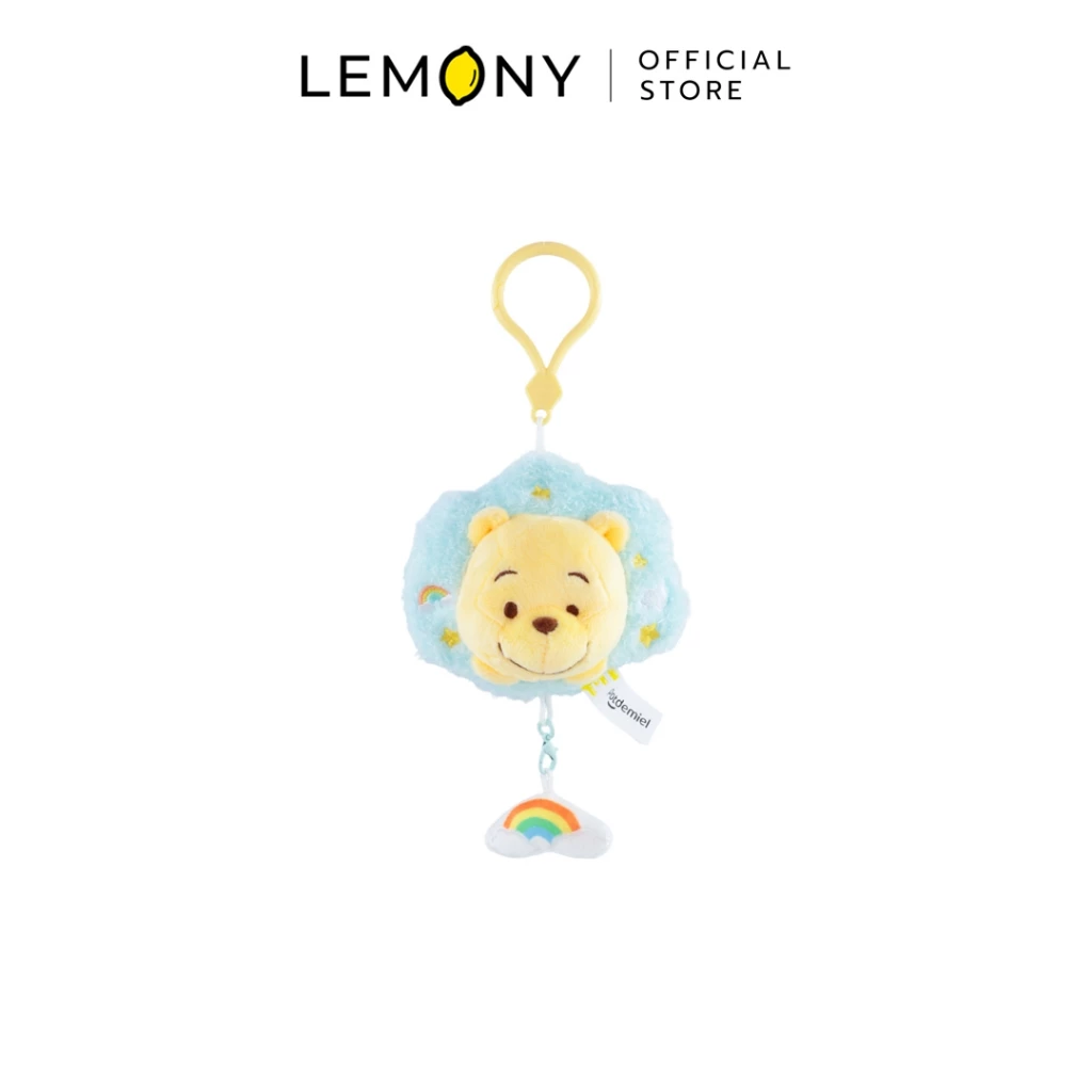 LEMONY พวงกุญแจหมีพูห์ ซีรีส์ Cloud ขนาด 9.5 ซม. Disney Winnie the Pooh Collection