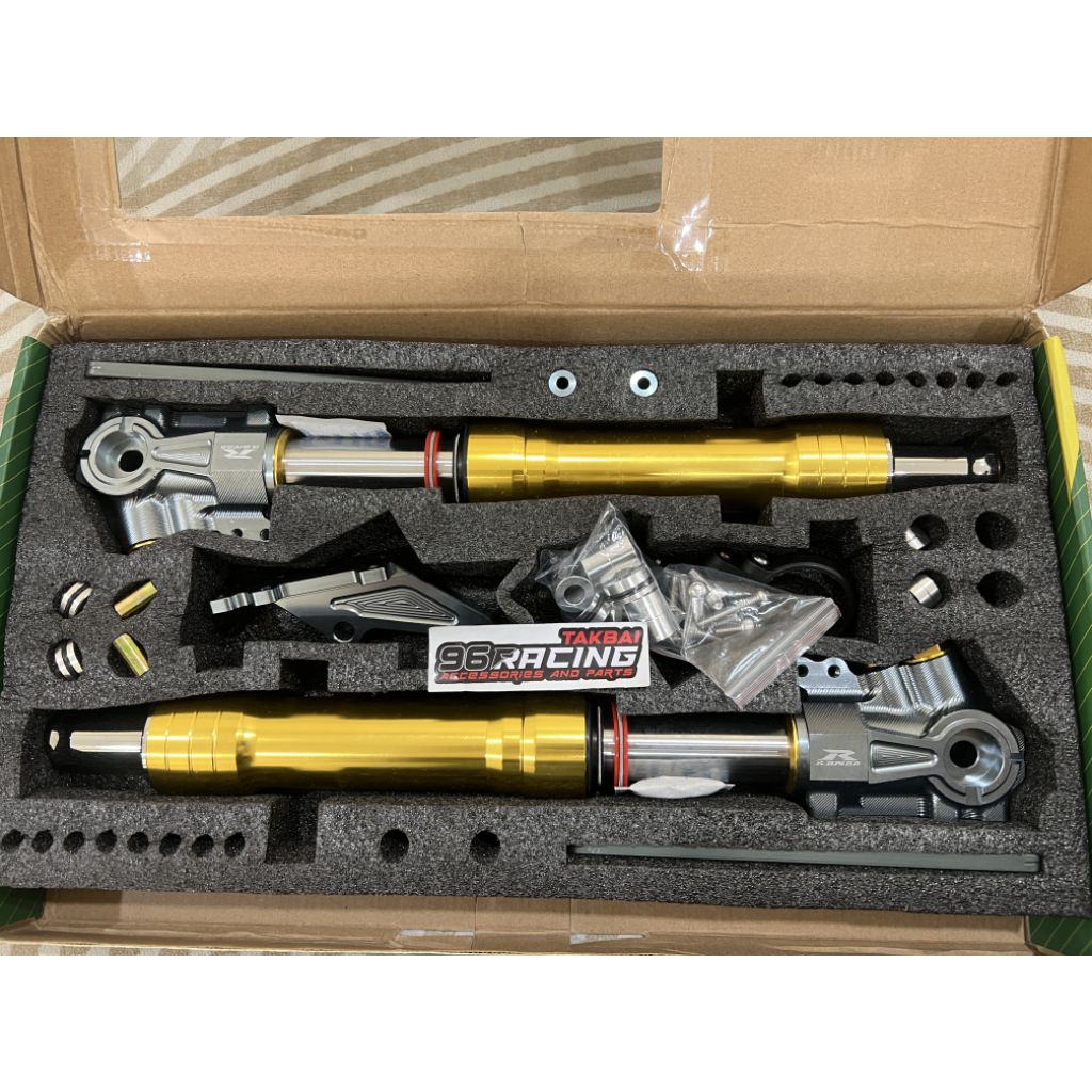 โช๊คหัวกลับ Rapido ตรงรุ่น new version for Exciter150 / ex 155 / aerox 155