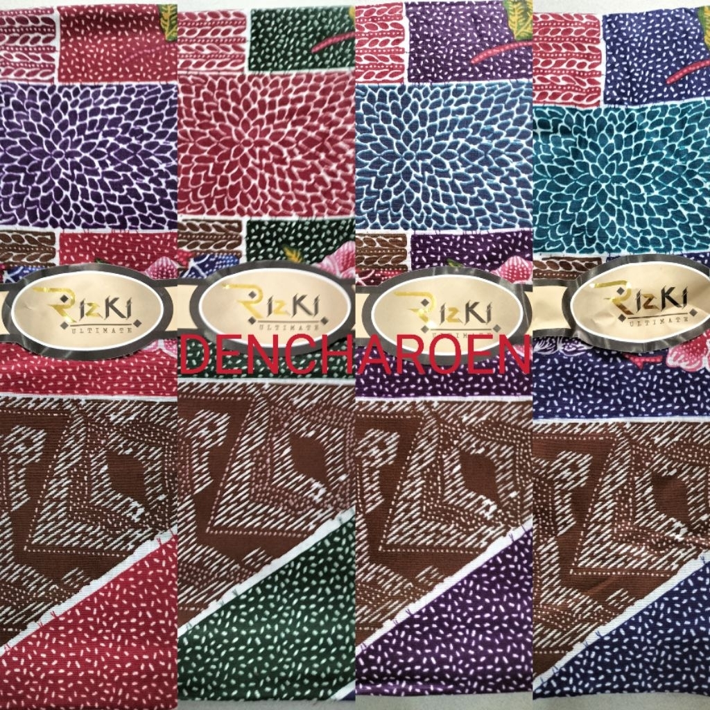 ผ้าถุงตราRiZ Kiเย็บแล้วซับน้ำขนาด115×200Cm