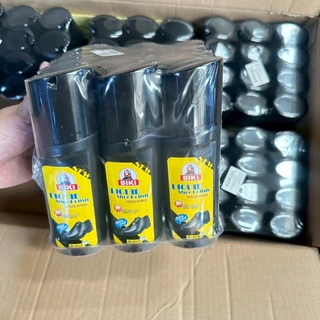 [ขายยกโหล12ขวด] น้ำยาทารองเท้า ขัดเงารองเท้า สีดำ ขนาด75มล. น้ำยาเคลือบเงารองเท้า น้ำยาขัด เคลือบเงา รองเท้า