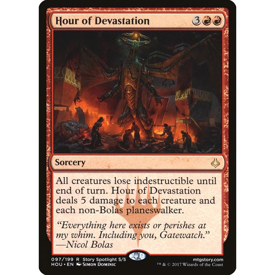 [Hour of Devastation] - [HOU] - (R) - [Hour of Devastation] - [2017]