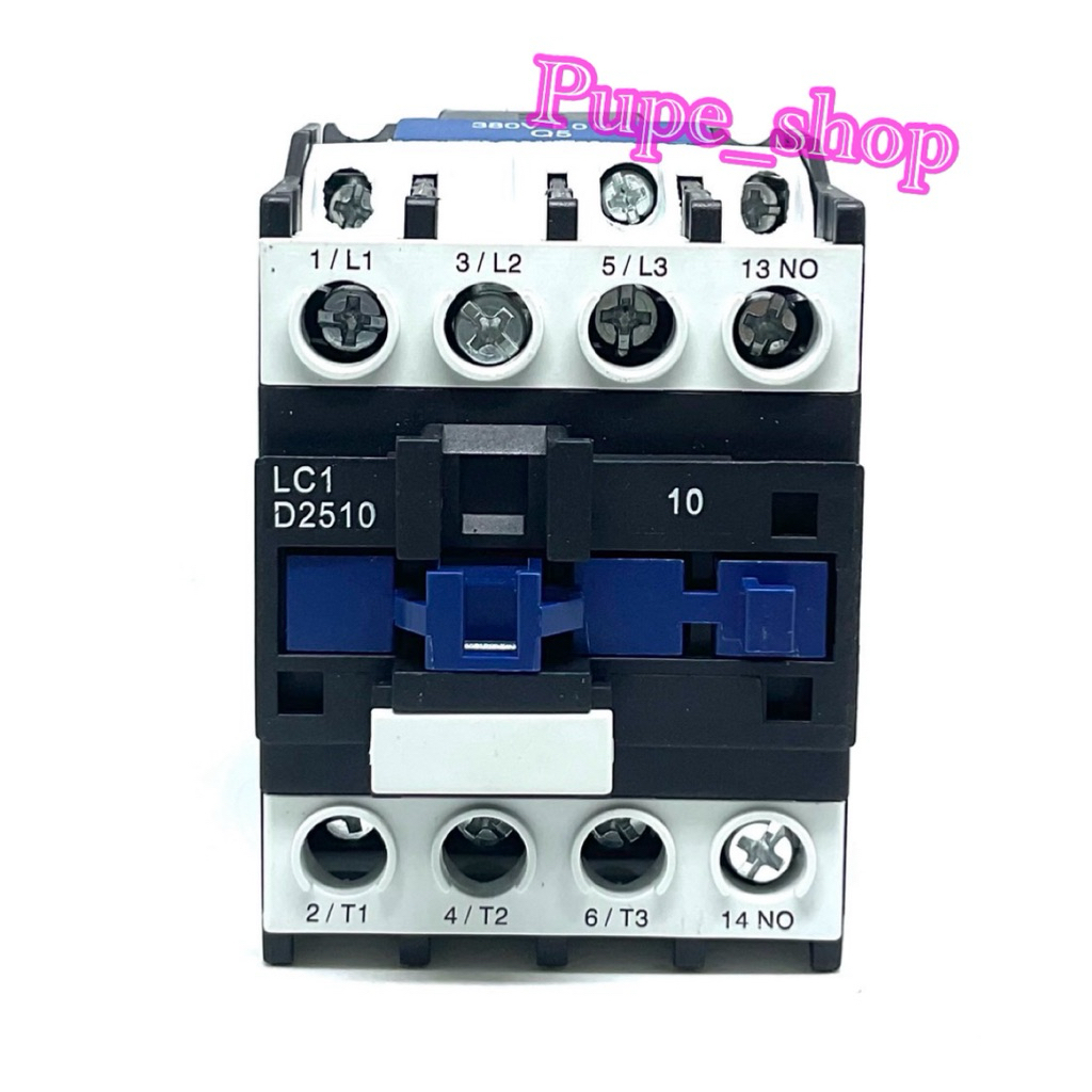 LC1-D2510  lth=40A Ui=690V คอยด์ 220VAC / 380VAC แมกเนติก CJX2-25 CJX22510 LC1D2510 MAGNETIC CONTACT