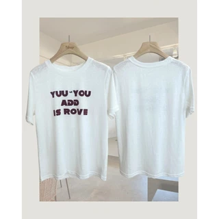 tshop เสื้อยืดสกรีน YOU