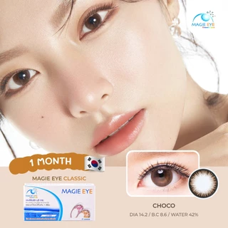 Magie Eye Classic คอนแทคเลนส์เมจิ อาย สีChoco (รายเดือน) Made in Korea