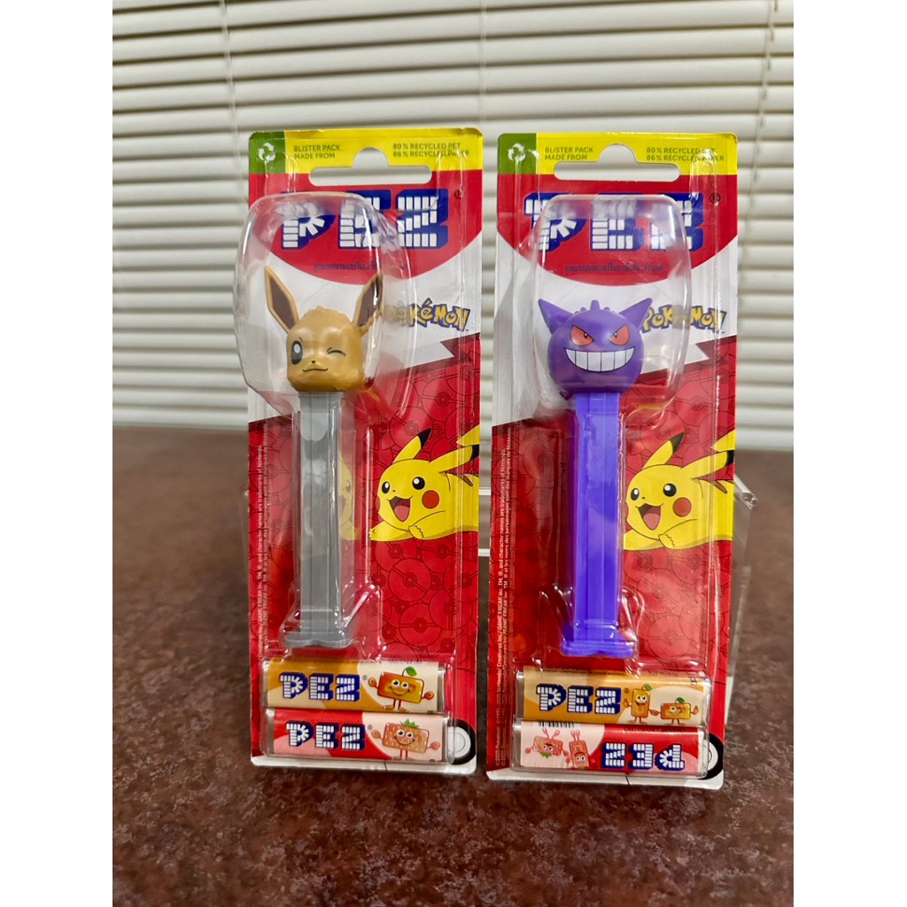 เพซ Pez ลูกอมรสผลไม้รวม ลาย Pokemon