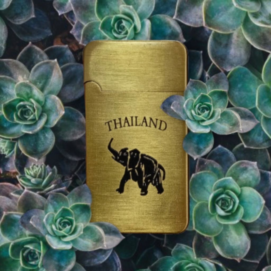 ไฟแช็คแก๊ส ไฟฟู่กันลม ลาย ช้าง THAILAND มี 50 แบบ สินค้าพร้อมจัดส่ง Gas Lighter elephant THAILAND.