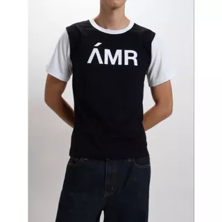 AMR DE SAISON ( AIMER ) - AMR Slim Fit T-shirt เสื้อยืดโลโก้