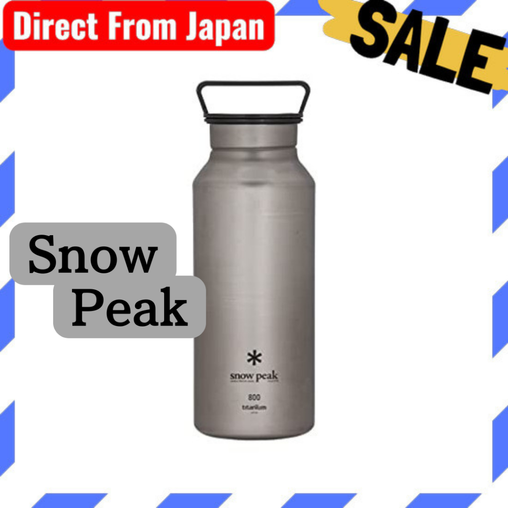 Direct From Japan snow peak [with sticker] Aurora Bottle 800 Blue TW-800-BL