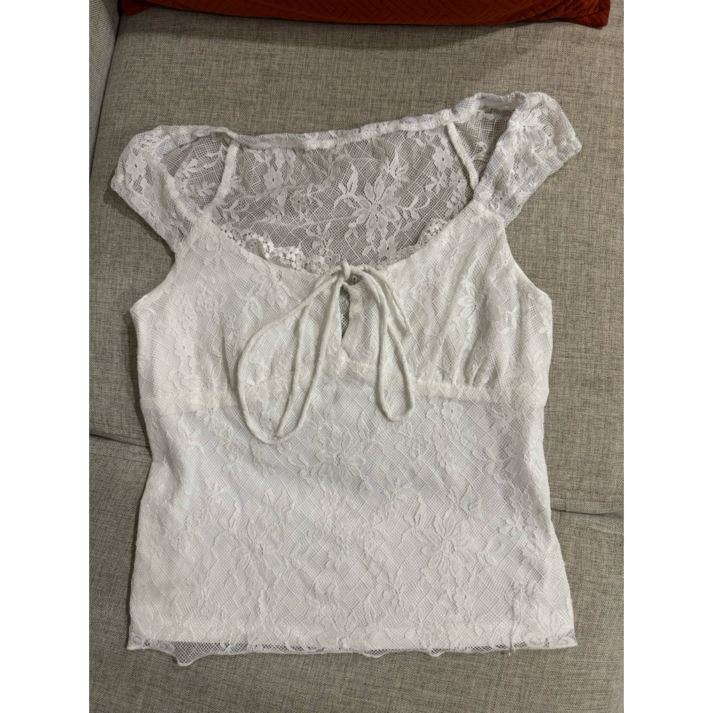 เสื้อลูกไม้23begins ไซส์L