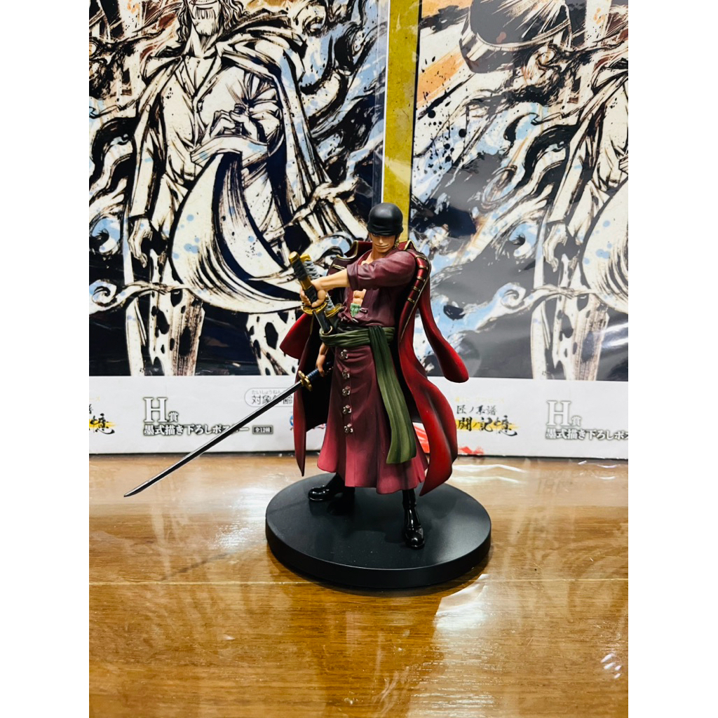 (DxF) แท้100% โซโร ราชันย์ โซโล Zoro DxF the grandline man แมวทอง One piece วันพีช Model โมเดล Figures ฟิกเกอร์