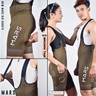 MARS BIB SPACE เอี๊ยมปั่นจักรยานผู้ชาย กางเกงเอี๊ยมปั่นจักรยาน ขายาว กระชับ ระบายอากาศดี