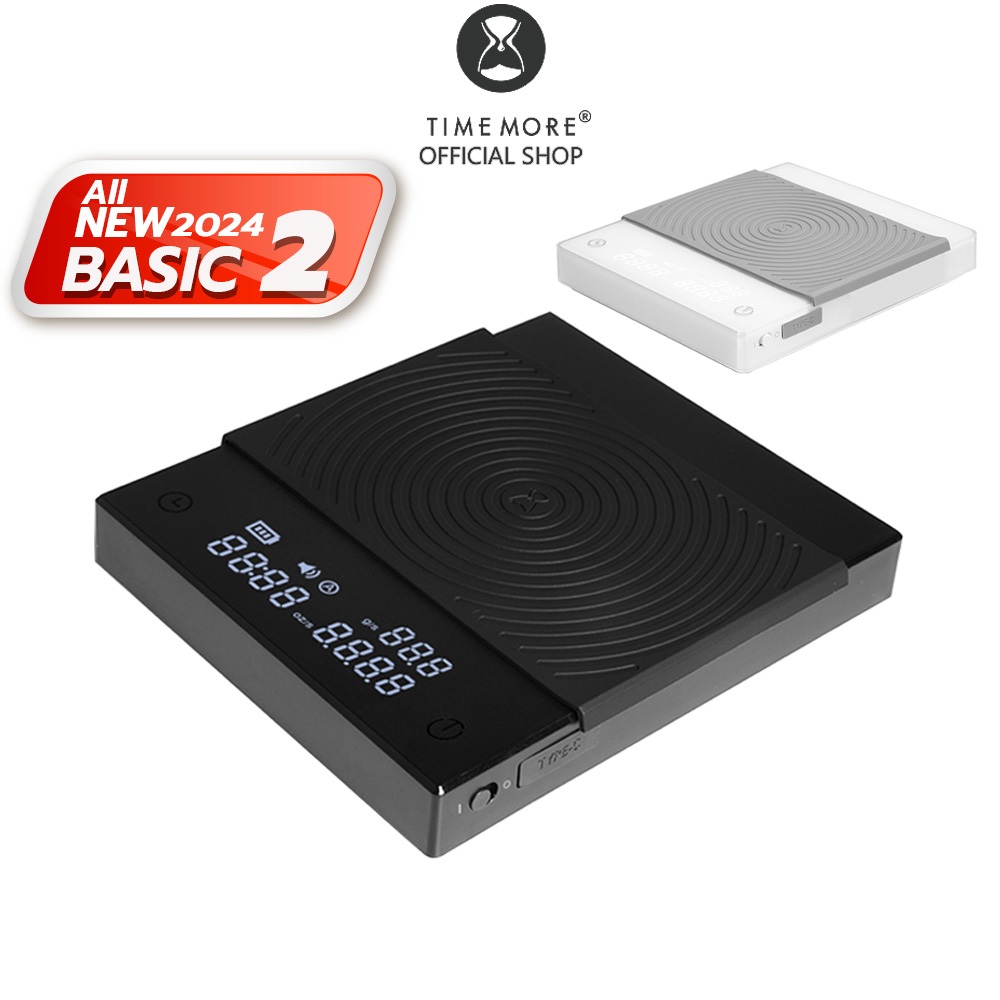 TIMEMORE OFFICIAL Black Mirror Basic2  All New 2024 Coffee Scale basic+ basicPro เครื่องชั่งกาแฟ