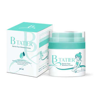1 กระปุก B tatier barrier face moisture cream (มอยซ์เจอร์ไรเซอร์บีฑาเทียร์) M1