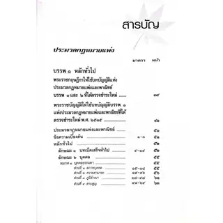 ประมวลกฎหมายแพ่งและพาณิชย์ บรรพ 1-6 อาญา New version 1.69 ขนาด A5 ฟรีปกใส แก้ไขเพิ่มเติมประมวลกฎหมายอาญา (ฉบับที่ 30)