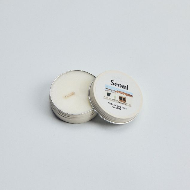 Summerstuff.marine - SOY WAX CANDLES กลิ่น ROOFTOP HOUSE IN SEOUL (60 g) - เทียนหอมไขถั่วเหลือง