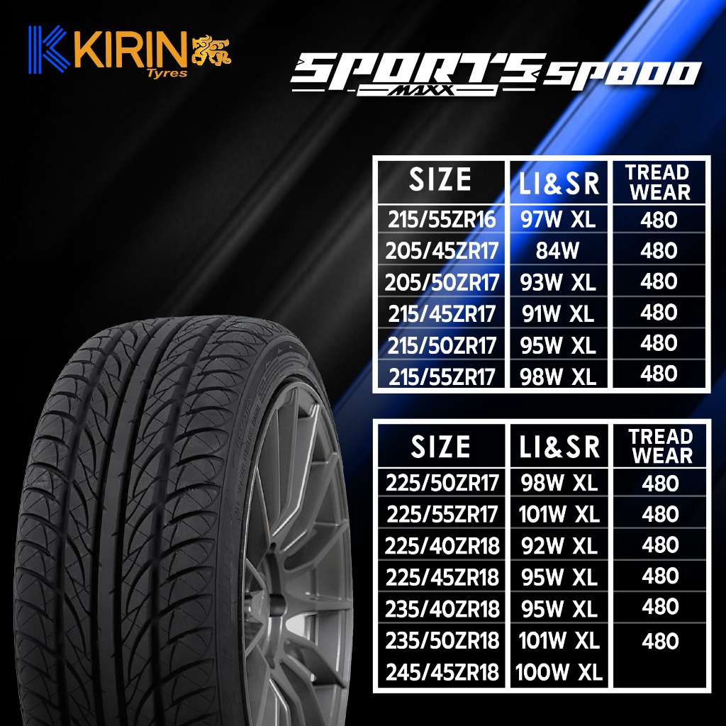 KIRIN TYRES SPORT MAXX SP800