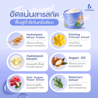 Livetined Hairona Gentle Essence Shampoo แชมพูลดผมร่วง ลดผมมัน ล็อคสีผม