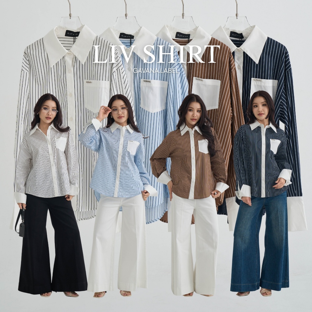 GAVANA.Label LIV SHIRT #T25617