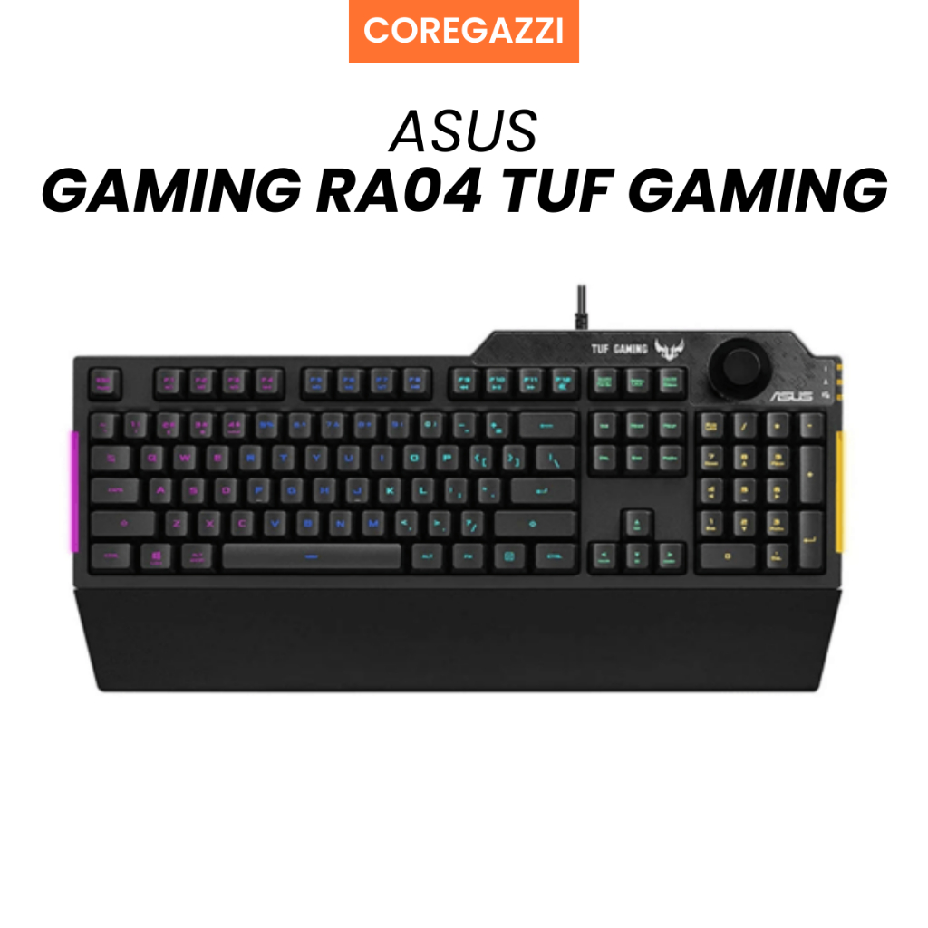 (พร้อมส่ง) คีย์บอร์ด ASUS GAMING RA04 TUF GAMING K1/TH - รับประกัน 2ปี