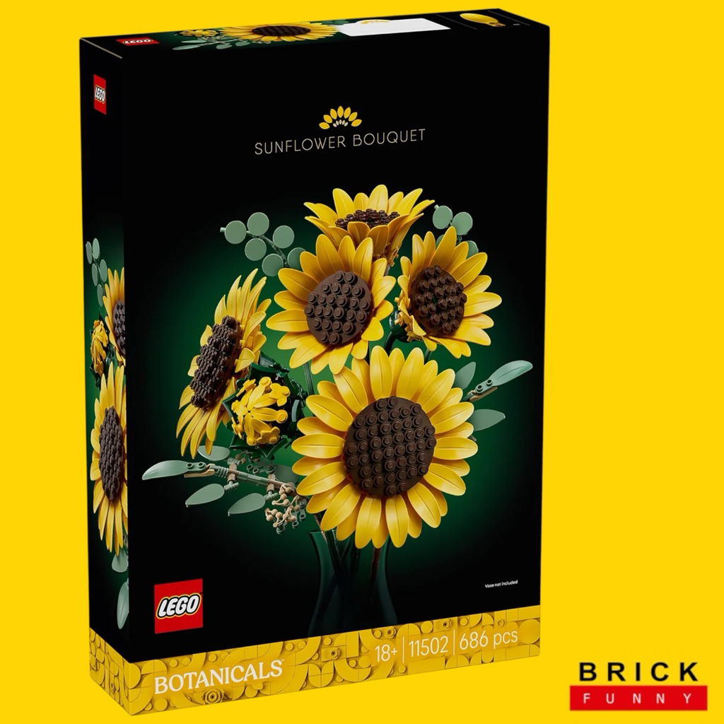 Lego The Botanical Collection 11502 Sunflower Bouquet สินค้าพร้อมส่ง กล่องสวย ของแท้ 100%