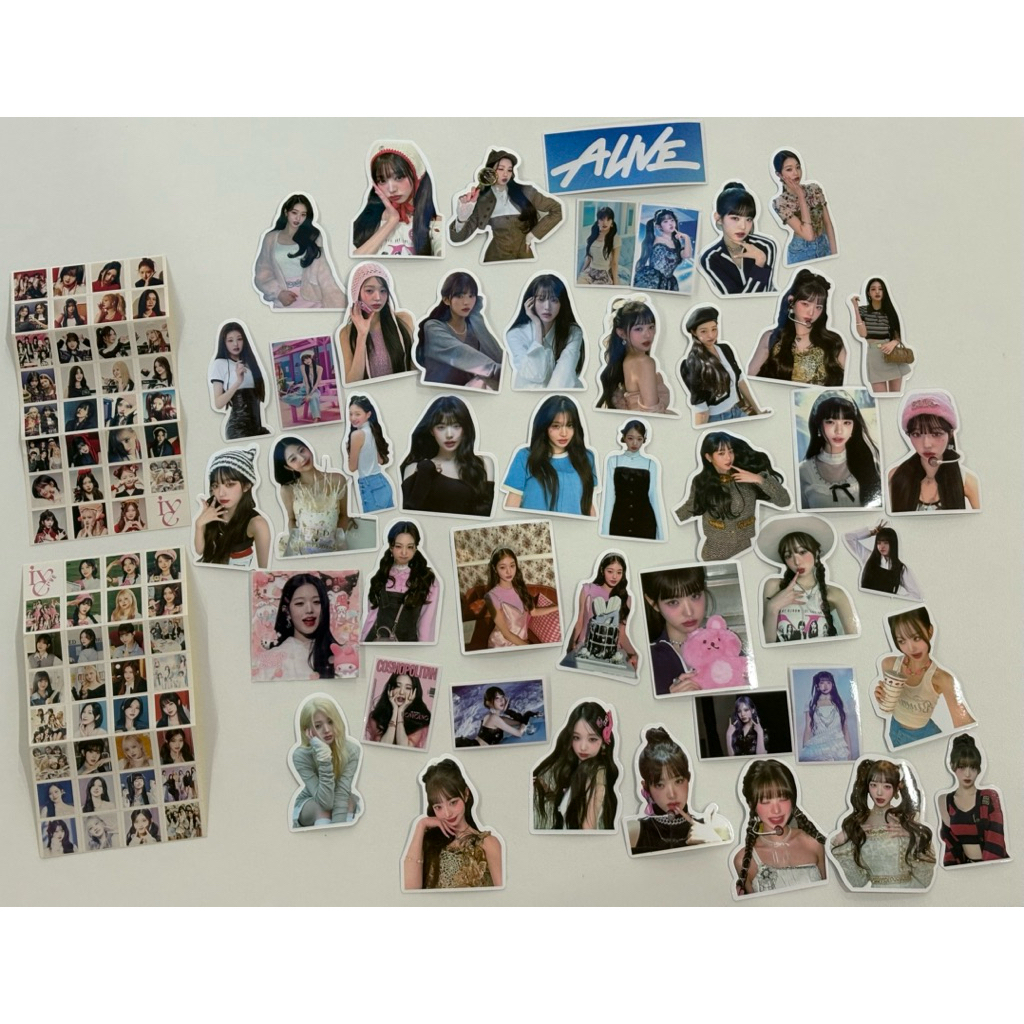 IVE Wonyoung Sticker Set I Fan-made (47 pcs)