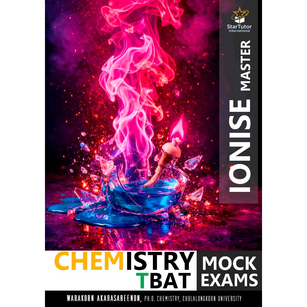 หนังสือ TBAT CHEMISTRY เตรียมสอบ เคมี | IONISE MASTER (MOCK EXAM)