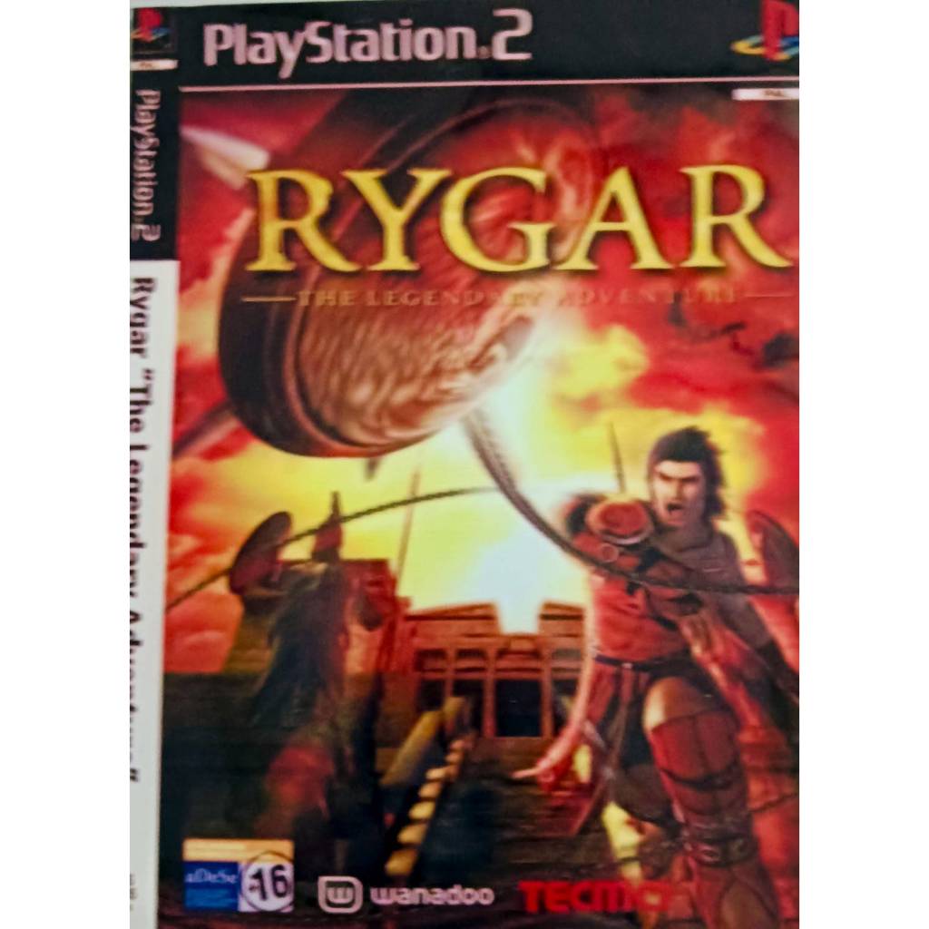 DVD แผ่นเกม play Station 2  RYGAR THE LEGENDARY ADVENTURE
