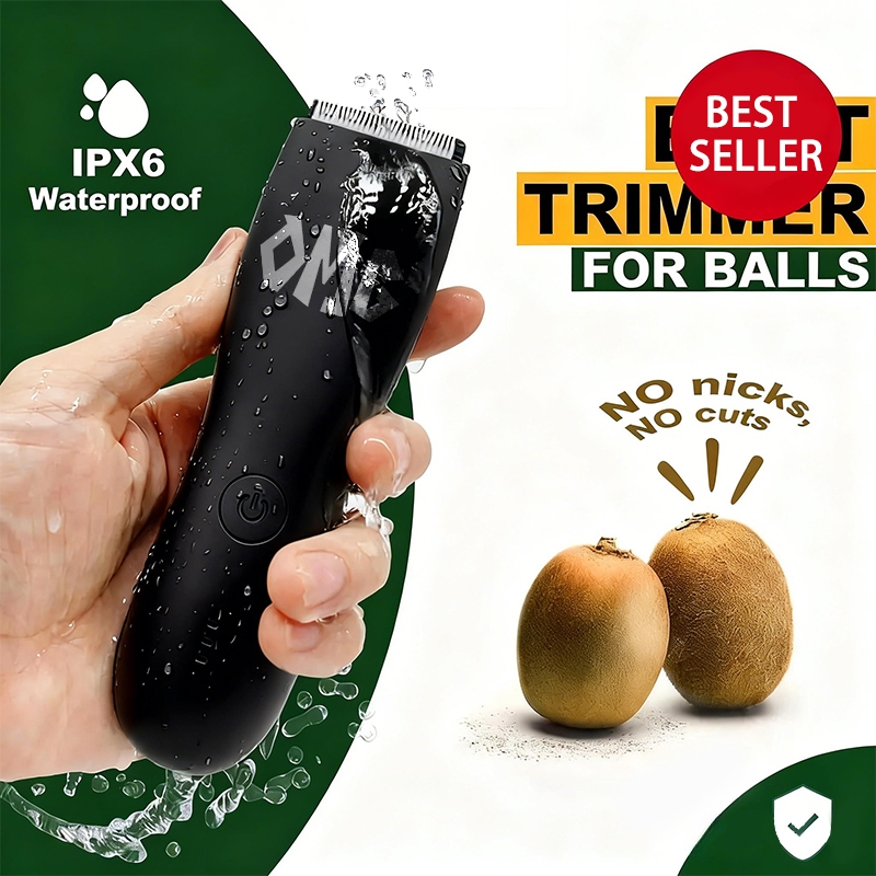 [ฟรีครีมกำจัดขน]OMG Trimmer เครื่องเล็มขนน้องชาย Kaigrooming กันน้ำ IPX6 ปลอดภัย ไม่บาด เล็มขนเรียบเ