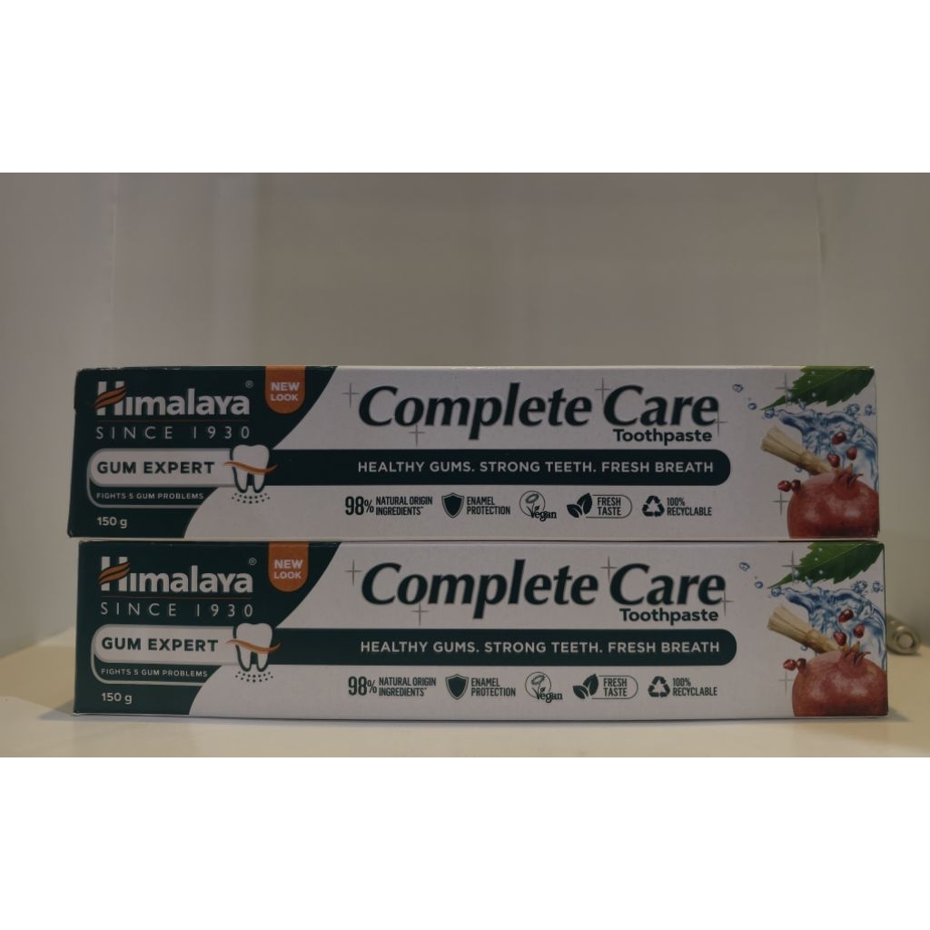 Himalaya Complete Care Toothpaste 80g/150g ยาสีฟันสมุนไพรผสมฟลูออไรด์ สูตรปกป้องดูแลเหงือกและฟัน ช่วยลดกลิ่นปาก