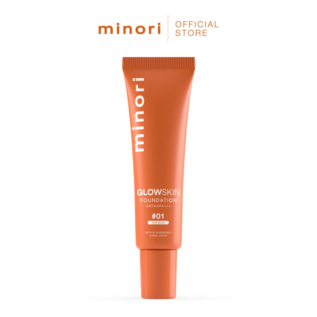 [ร้านค้าบริษัท] รองพื้น มิโนริ 4in1 เบลอรูขุมขน กันแดด SPF50PA+++ พร้อม เซรั่ม บำรุง ไม่ต้องทาแป้ง