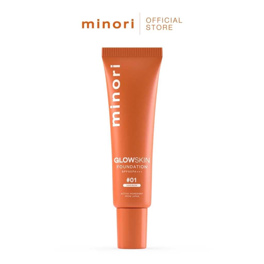 [ร้านค้าบริษัท] รองพื้น มิโนริ 4in1 เบลอรูขุมขน กันแดด SPF50PA+++ พร้อม เซรั่ม บำรุง ไม่ต้องทาแป้ง