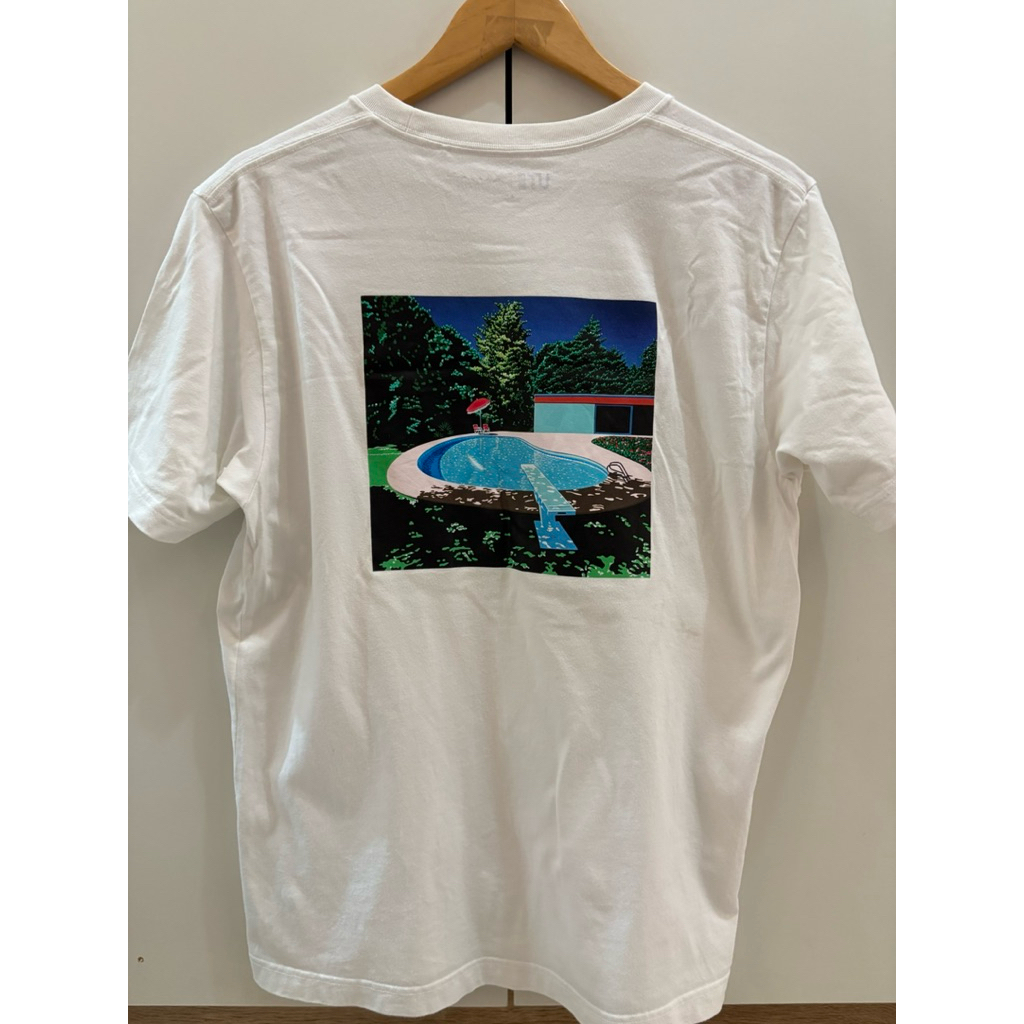 เสื้อยืดมือสอง UNIQLO x Hiroshi Nagai อก40-41
