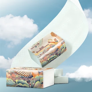 [21ห่อ ] BANPHAI ทิชชู GB/T 20808 Air Cushion Soft Tissue 5 ชั้น 440 แผ่น ทิชชูยกแพ็คส่งฟรี