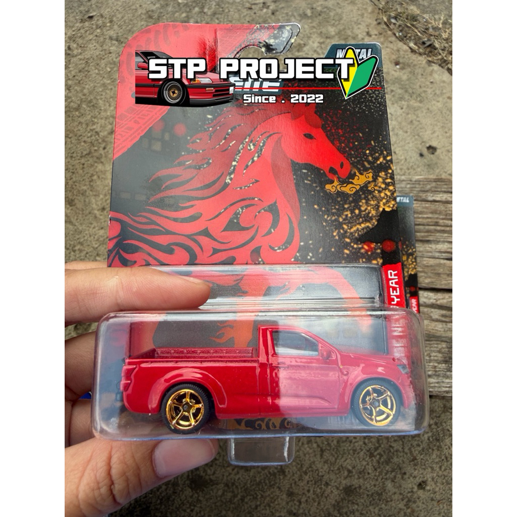 โมเดลรถDmax  สเกล 1:64 Dmax Majorette ในแพ็ค