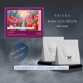 Wonders Roaster | เมล็ดกาแฟ Geisha Panama Mama Cata [100g] ก…