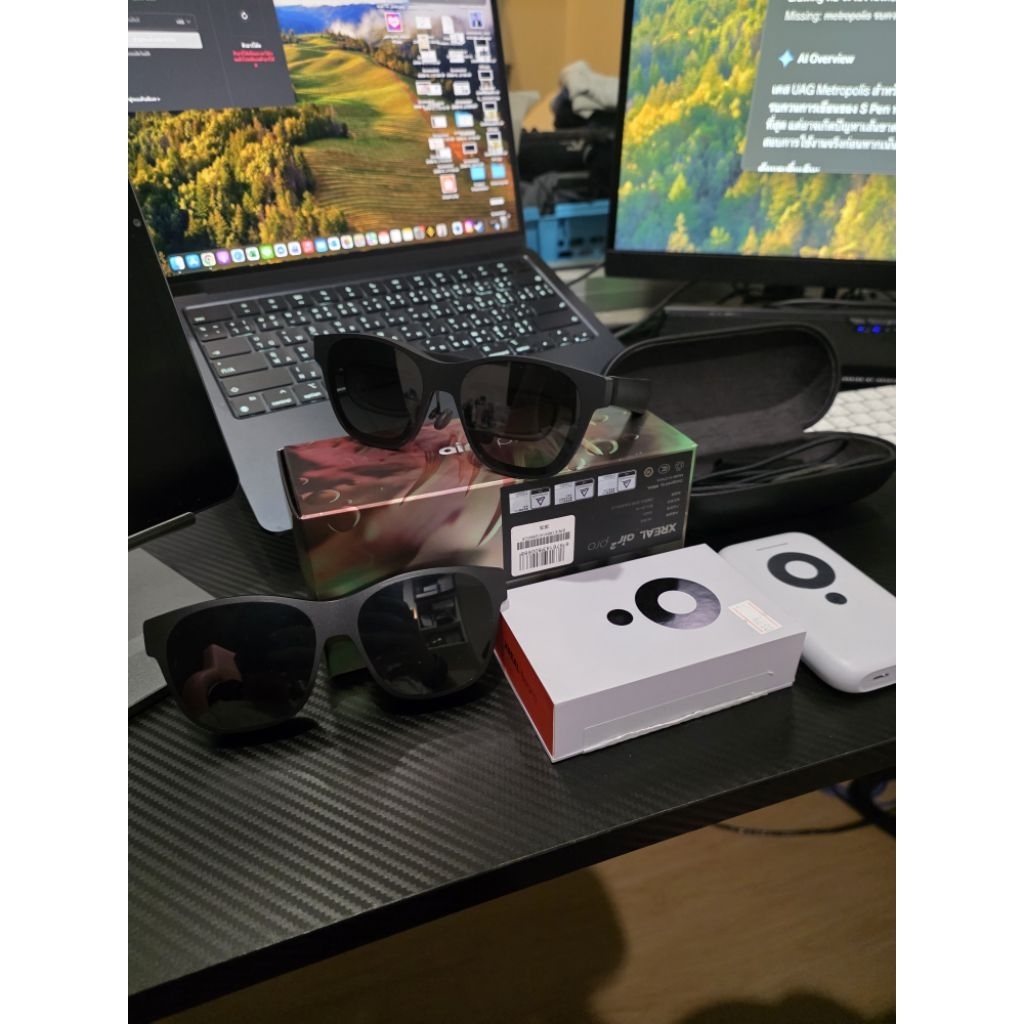 Xreal Air 2 Pro + Xbeam สภาพ 99.9% อุปกรณ์และกล่องครบดังภาพ
