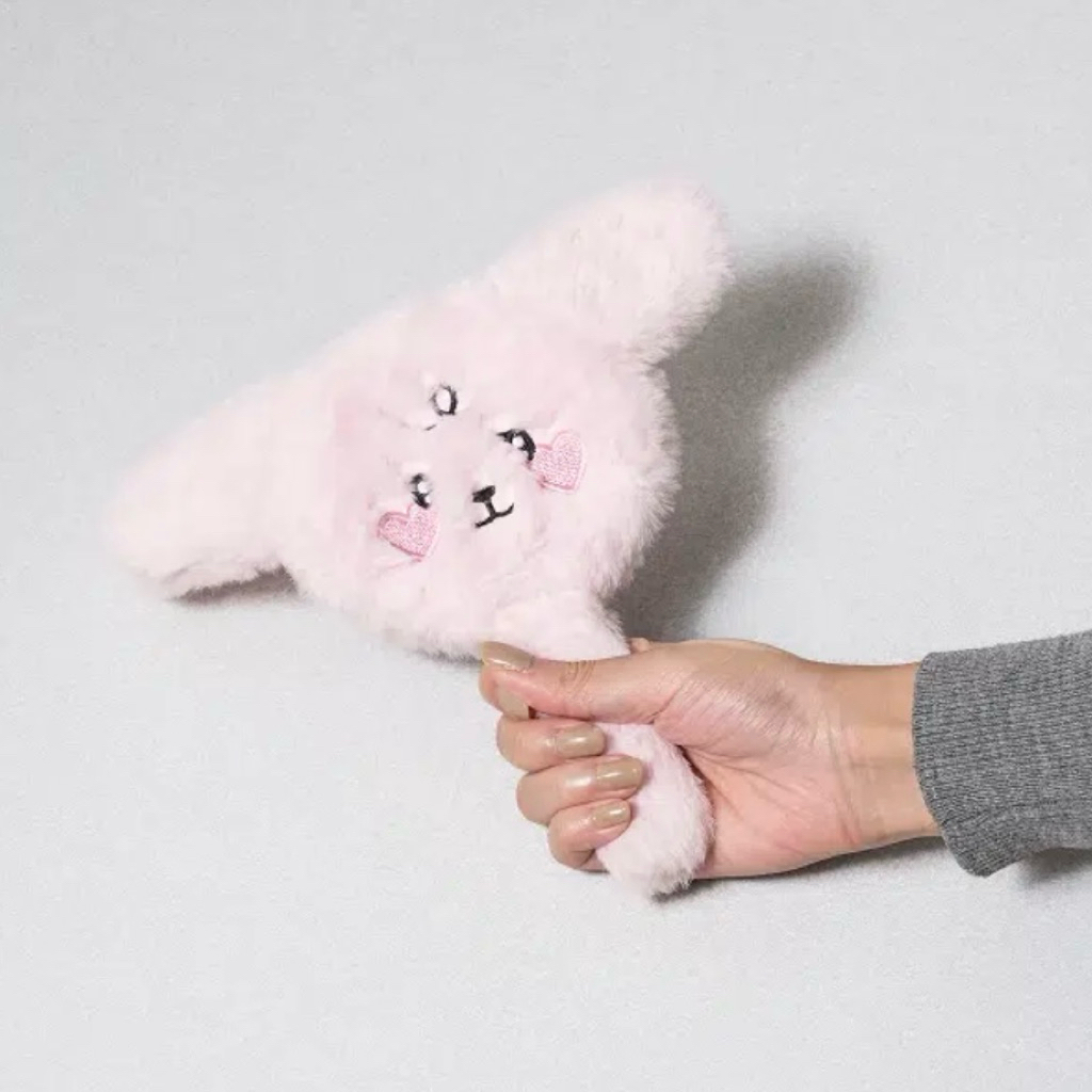 (Pre Oder) Daiso กระจกแต่งหน้ากระต่ายชมพู ขนาด 25*22cm ราคา ถูกที่สุด ดีลบีเคเค แกลเลอรีภาพที่ 3