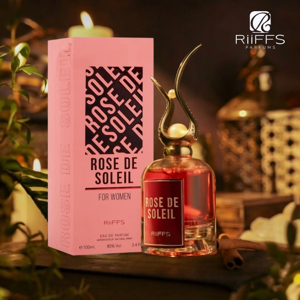 Rose De Soleil  Eau De Perfum By Riiffs 100Ml แท้💯